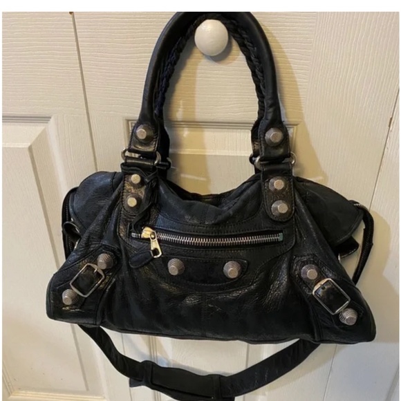 Balenciaga Handbags - Balenciaga 2010Motocross Giant City Bag